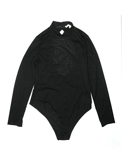 Pre-owned Daily Practice By Anthropologie Bodysuit In Black