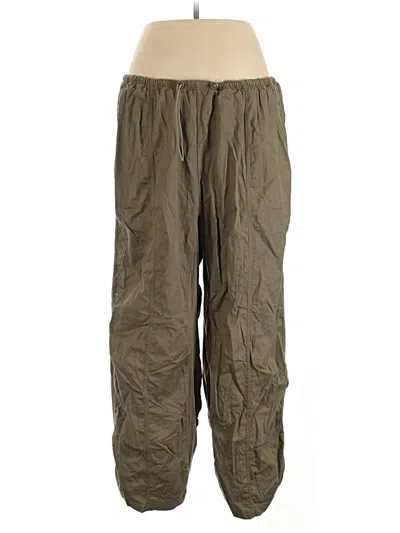 Pre-owned Daily Practice By Anthropologie Cargo Pants In Green