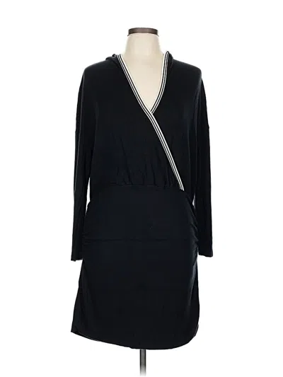 Pre-owned Daily Practice By Anthropologie Casual Dress In Black