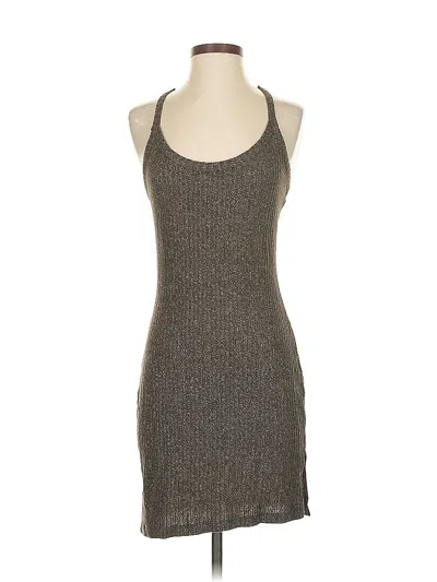 Pre-owned Daily Practice By Anthropologie Casual Dress In Gray