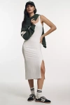 Daily Practice By Anthropologie Daily Practice Athleisure Midi Dress In White