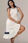 Daily Practice By Anthropologie Daily Practice Ball Toss Pleated Midi Tank Dress