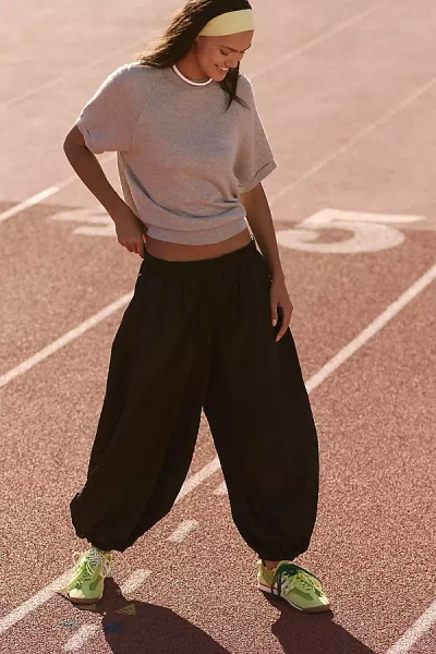 Daily Practice By Anthropologie Daily Practice Balloon Pants In Black