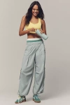 Daily Practice By Anthropologie Daily Practice Base Jump Parachute Pants In Blue