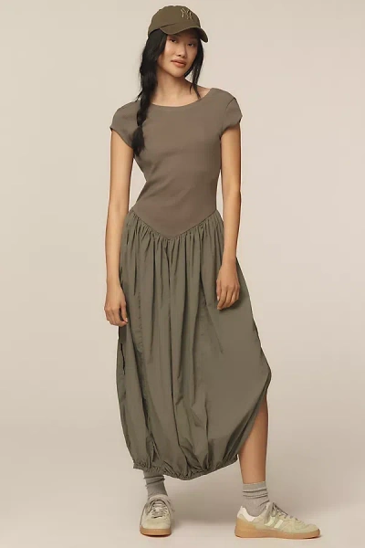 basque waist green dress Sage green Ball Gown prom Dress – Siaoryne main image 0