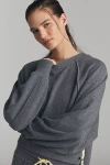 Daily Practice By Anthropologie Daily Practice Bring It Back Pullover Sweatshirt In Gray