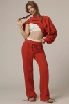 Daily Practice By Anthropologie Daily Practice Bring It Back Sweatpants In Red