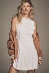 Daily Practice By Anthropologie Daily Practice Buzzer Beater Sleeveless Mini Dress In White