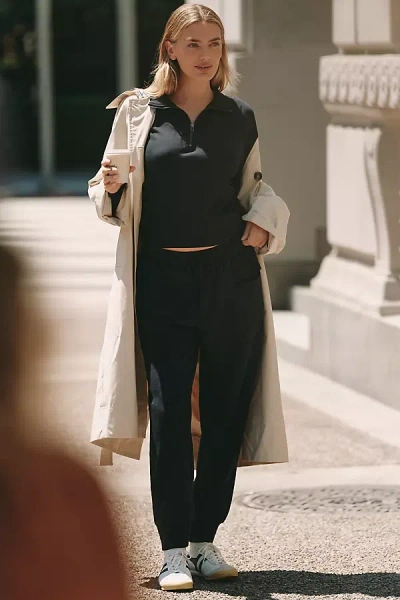 Daily Practice By Anthropologie Daily Practice Cargo Sweatpants In Black