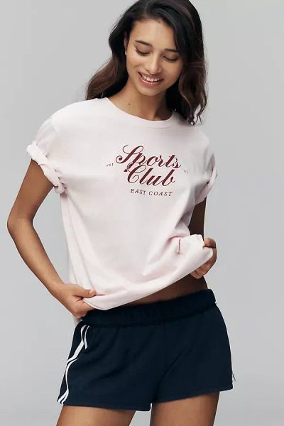 Daily Practice By Anthropologie Daily Practice Cotton Graphic Tee In White