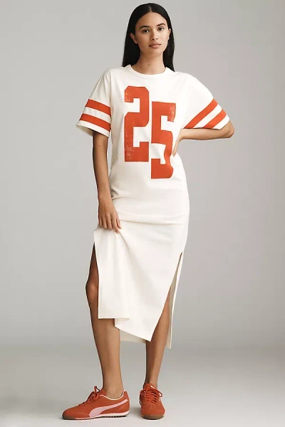Daily Practice By Anthropologie Daily Practice Graphic T-shirt Midi Dress