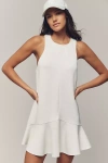 Daily Practice By Anthropologie Daily Practice High Twist Sleeveless Mini Dress In White