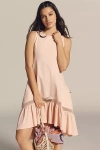 Daily Practice By Anthropologie Daily Practice Hill Up Tiered High-low Midi Dress
