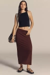 Daily Practice By Anthropologie Daily Practice Knit Column Midi Skirt