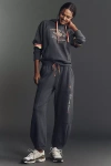 Daily Practice By Anthropologie Daily Practice Knit Fleece Trousers Pants In Gray