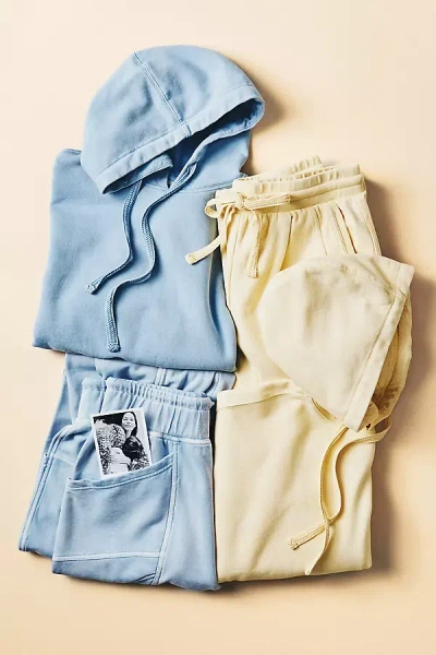 Daily Practice By Anthropologie Daily Practice Lace Joggers Pants In Blue
