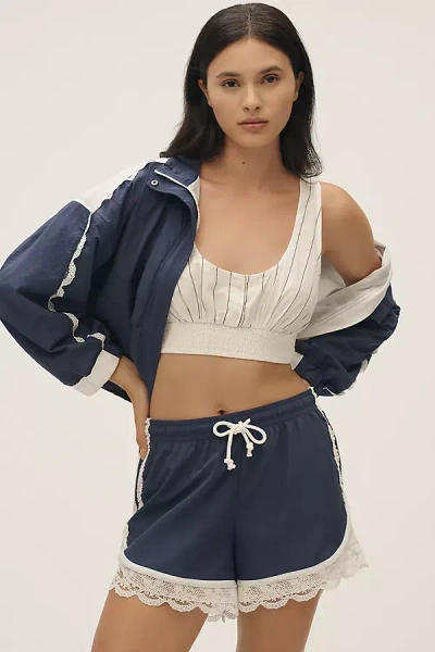 Daily Practice By Anthropologie Daily Practice Long Jump Colorblock Jacket