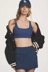 Daily Practice By Anthropologie Daily Practice Mini Skort In Blue