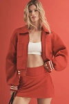 Daily Practice By Anthropologie Daily Practice Mini Skort In Red