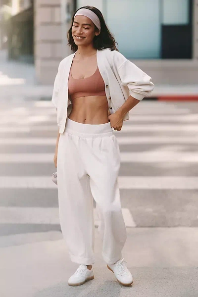 Daily Practice By Anthropologie Daily Practice Modern Dancer Sweatpants In White