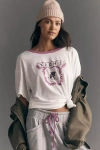 Daily Practice By Anthropologie Daily Practice Oversized Graphic Tee In White