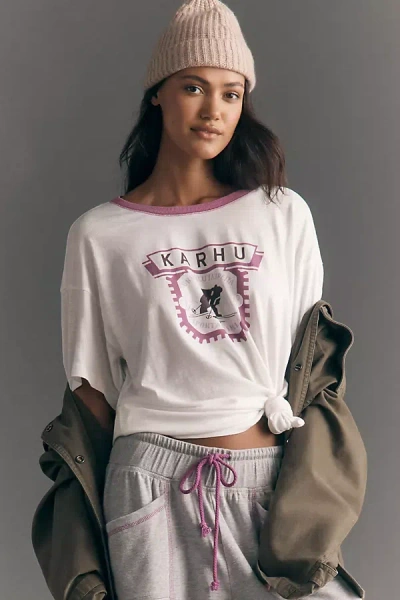 Daily Practice By Anthropologie Daily Practice Oversized Graphic Tee In White