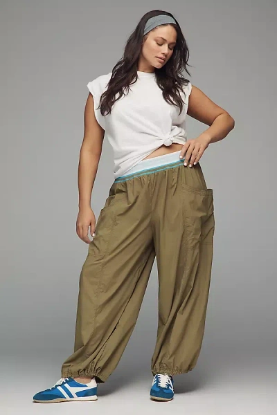 Daily Practice By Anthropologie Daily Practice Pocket Pants In Green