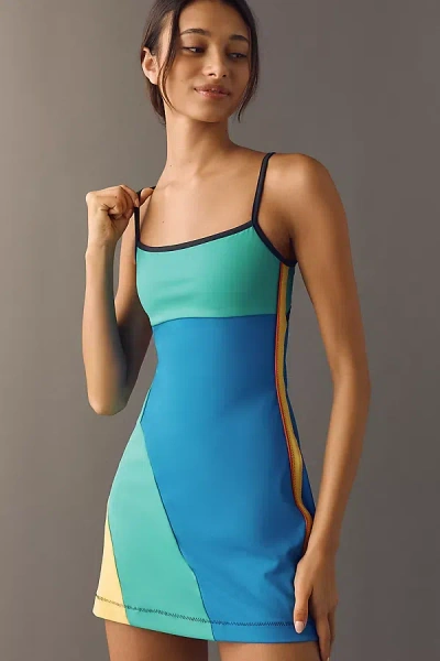 Daily Practice By Anthropologie Daily Practice Point Of Sail Mini Dress In Blue
