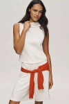 Daily Practice By Anthropologie Daily Practice Sleeveless Cowl-neck Top In Gray
