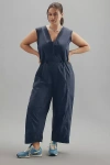 Daily Practice By Anthropologie Daily Practice Soller Drawstring Jumpsuit In Blue
