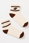 Daily Practice By Anthropologie Daily Practice Sporty Icon Socks In Brown