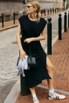 Daily Practice By Anthropologie Daily Practice Tiebreaker Midi Dress