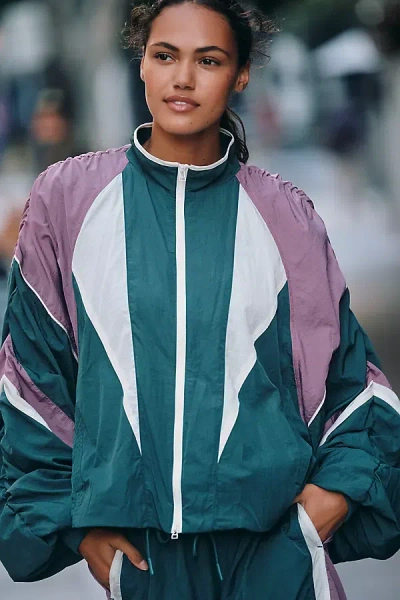 Daily Practice By Anthropologie Daily Practice Track Jacket In Multi