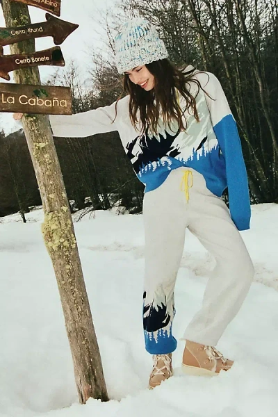 Daily Practice By Anthropologie Daily Practice Turnover Jogger Pants In White