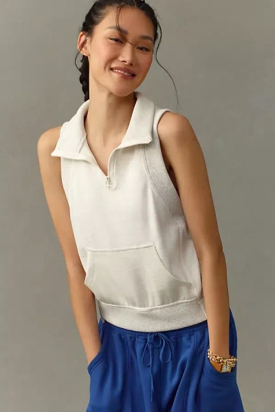 Daily Practice By Anthropologie Daily Practice New Wave Half-zip Vest Top
