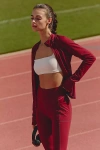 Daily Practice By Anthropologie Daily Practice Winning Jacket In Red