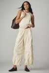 Daily Practice By Anthropologie Full Twist Pants In Yellow
