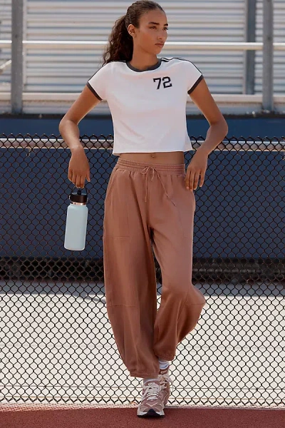 Daily Practice By Anthropologie Heather Joggers In Beige