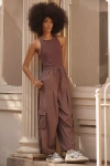 Daily Practice By Anthropologie Messa Jumpsuit In Purple