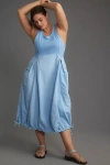 Daily Practice By Anthropologie Sky High Midi Dress In Blue