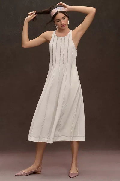Daily Practice By Anthropologie Sleeveless Midi Dress In White