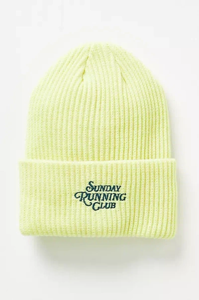 Daily Practice By Anthropologie Sport Club Ribbed Beanie In Green