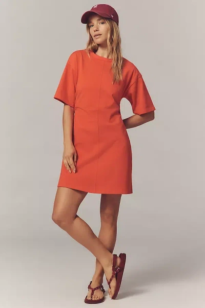Daily Practice By Anthropologie The Field Day Short-sleeve Relaxed T-shirt Dress
