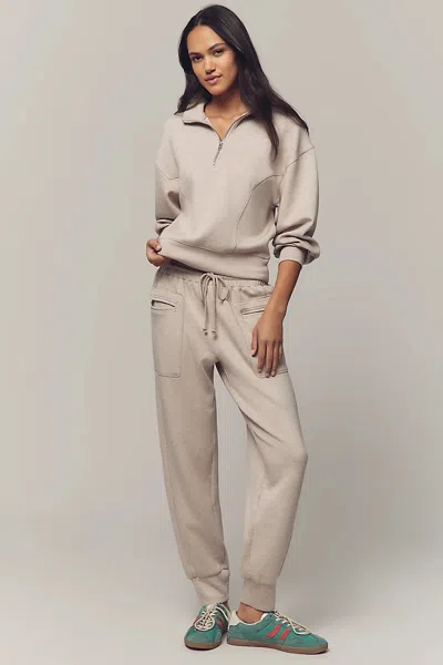 Daily Practice Cargo Sweatpants In Beige