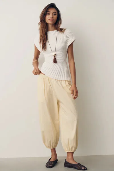 Daily Practice Cropped Bubble Pants In Neutral