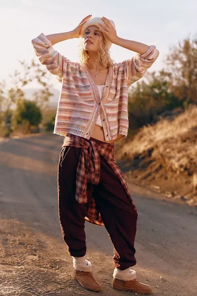Daily Practice Crosby Quilted Pants In Brown