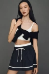 Daily Practice Drawstring Skort In Black