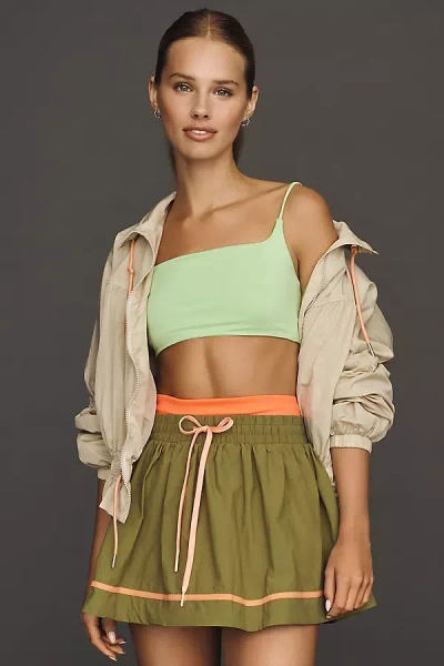 Daily Practice Drawstring Skort In Green