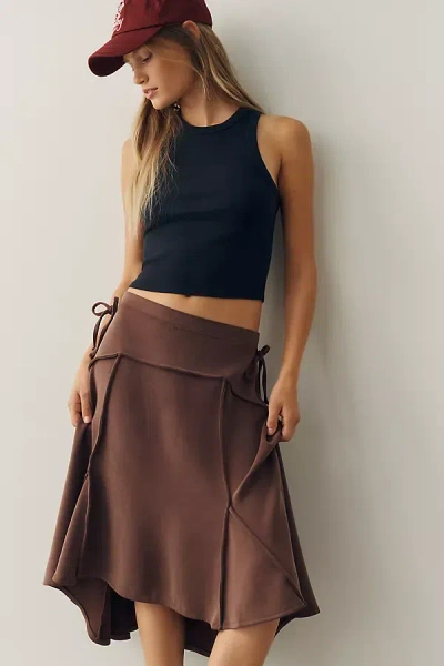 Daily Practice Fairly Skirt In Brown