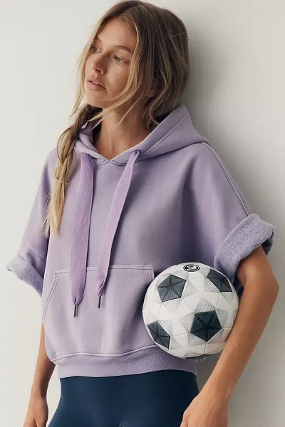 Daily Practice Greenery Pullover In Purple